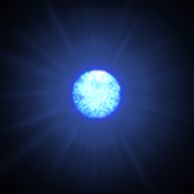 Artist's Rendering of a Neutron Star